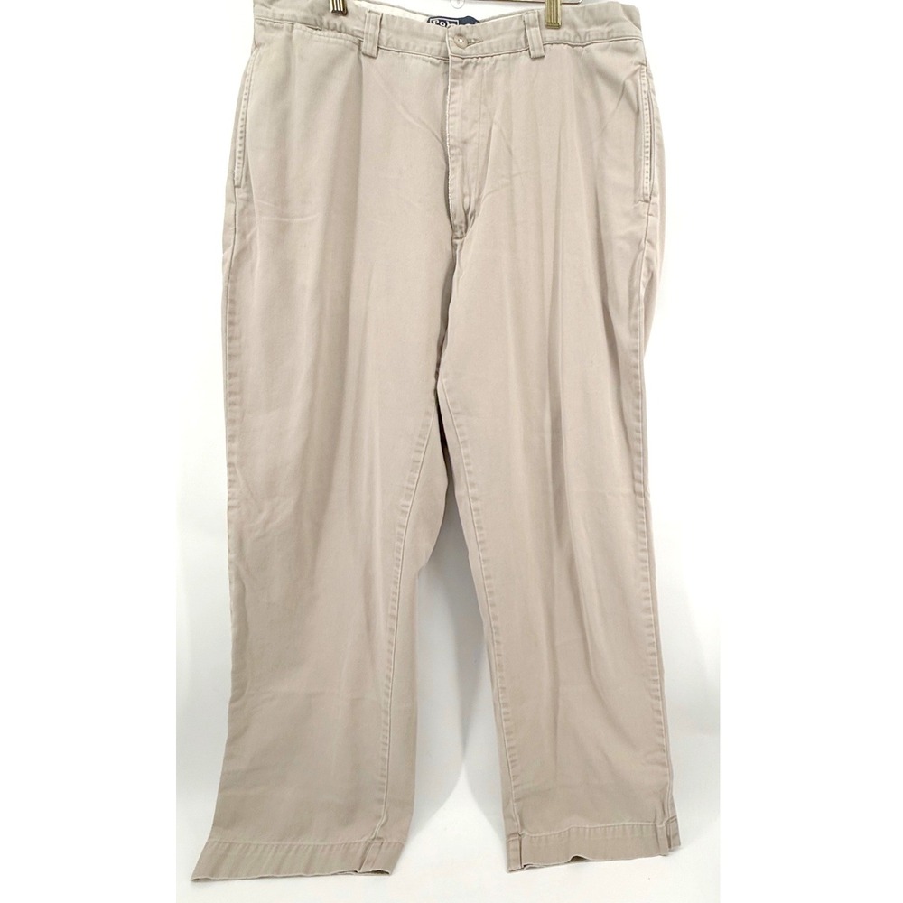 Polo Ralph Lauren Chino Pants Mens 35x29 Khaki Straight Fit Twill Preppy
